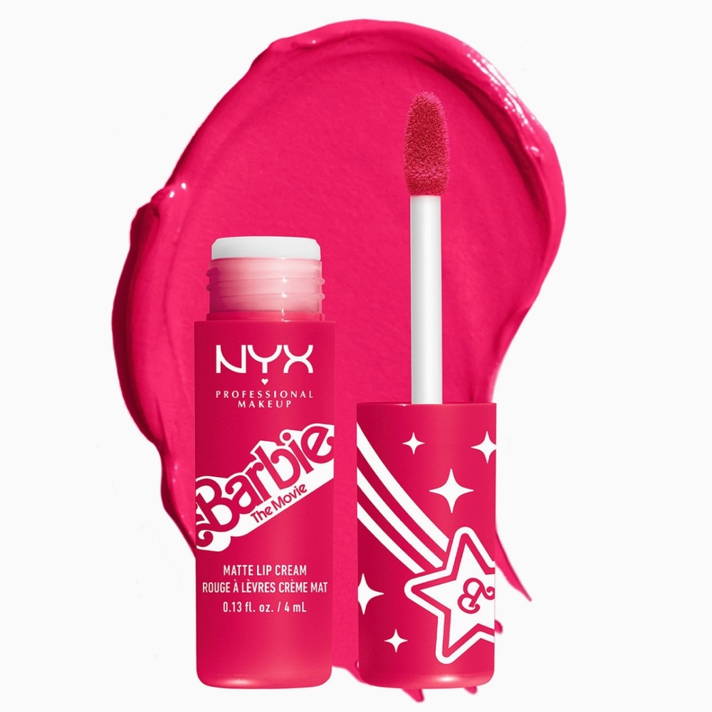 NYX Perfect Day Pink Barbie Movie Matte Lip Cream